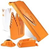 Börner V3 V-Hobel Profi Set orange, Gurkenhobel Gemüsehobel Gemüseschneider Pommesschneider - 7